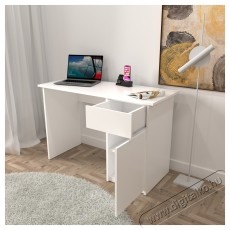 KringX Origo &iacute;r&oacute;asztal, 120x50x77 cm, 1 fi&oacute;kkal/1 ajt&oacute;val, Feh&eacute;r Iroda &eacute;s sz&aacute;m&iacute;t&aacute;stechnika - Egy&eacute;b sz&aacute;m&iacute;t&aacute;stechnikai term&eacute;k - 537072