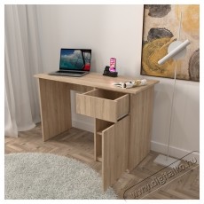 KringX Origo &iacute;r&oacute;asztal, 120x50x77 cm, 1 fi&oacute;kkal/1 ajt&oacute;val, Sonoma Iroda &eacute;s sz&aacute;m&iacute;t&aacute;stechnika - Egy&eacute;b sz&aacute;m&iacute;t&aacute;stechnikai term&eacute;k - 537074