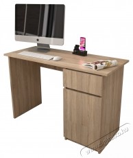 KringX Origo &iacute;r&oacute;asztal, 120x50x77 cm, 1 fi&oacute;kkal/1 ajt&oacute;val, Sonoma Iroda &eacute;s sz&aacute;m&iacute;t&aacute;stechnika - Egy&eacute;b sz&aacute;m&iacute;t&aacute;stechnikai term&eacute;k - 537074