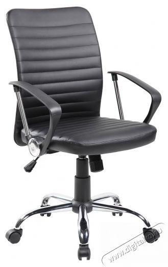 Kring Eron Ergonomikus irodai sz&eacute;k, PU, Fekete Iroda &eacute;s sz&aacute;m&iacute;t&aacute;stechnika - Egy&eacute;b sz&aacute;m&iacute;t&aacute;stechnikai term&eacute;k - 537007