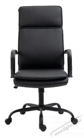 Kring irodai sz&eacute;k, PU, forg&oacute;, &aacute;ll&iacute;that&oacute; magass&aacute;g&uacute;, d&ouml;nthető, fekete Iroda &eacute;s sz&aacute;m&iacute;t&aacute;stechnika - Egy&eacute;b sz&aacute;m&iacute;t&aacute;stechnikai term&eacute;k - 537006