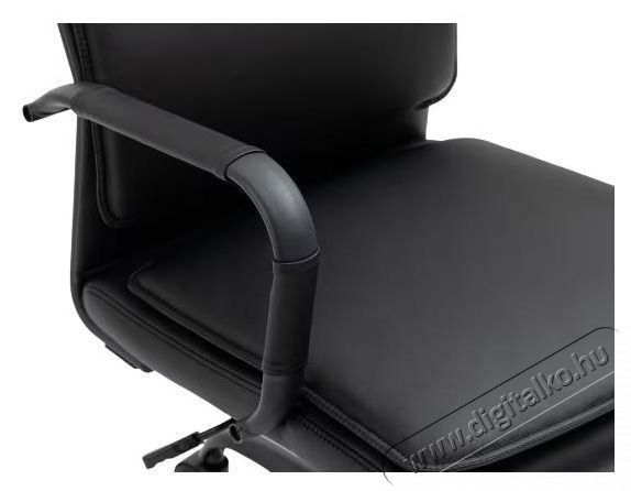 Kring irodai sz&eacute;k, PU, forg&oacute;, &aacute;ll&iacute;that&oacute; magass&aacute;g&uacute;, d&ouml;nthető, fekete Iroda &eacute;s sz&aacute;m&iacute;t&aacute;stechnika - Egy&eacute;b sz&aacute;m&iacute;t&aacute;stechnikai term&eacute;k - 537006