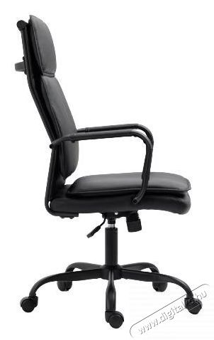 Kring irodai sz&eacute;k, PU, forg&oacute;, &aacute;ll&iacute;that&oacute; magass&aacute;g&uacute;, d&ouml;nthető, fekete Iroda &eacute;s sz&aacute;m&iacute;t&aacute;stechnika - Egy&eacute;b sz&aacute;m&iacute;t&aacute;stechnikai term&eacute;k - 537006