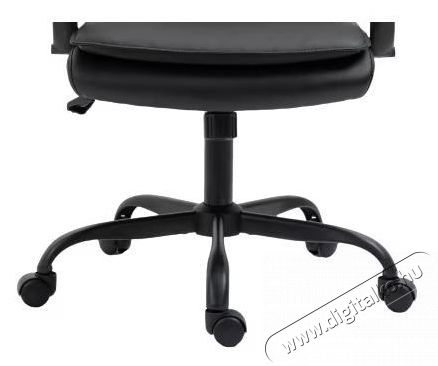 Kring irodai sz&eacute;k, PU, forg&oacute;, &aacute;ll&iacute;that&oacute; magass&aacute;g&uacute;, d&ouml;nthető, fekete Iroda &eacute;s sz&aacute;m&iacute;t&aacute;stechnika - Egy&eacute;b sz&aacute;m&iacute;t&aacute;stechnikai term&eacute;k - 537006