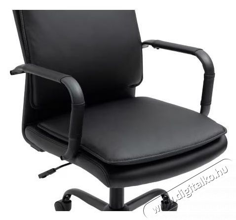 Kring irodai sz&eacute;k, PU, forg&oacute;, &aacute;ll&iacute;that&oacute; magass&aacute;g&uacute;, d&ouml;nthető, fekete Iroda &eacute;s sz&aacute;m&iacute;t&aacute;stechnika - Egy&eacute;b sz&aacute;m&iacute;t&aacute;stechnikai term&eacute;k - 537006