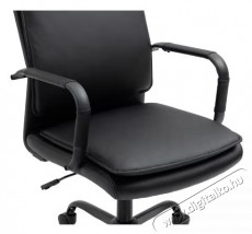 Kring irodai sz&eacute;k, PU, forg&oacute;, &aacute;ll&iacute;that&oacute; magass&aacute;g&uacute;, d&ouml;nthető, fekete Iroda &eacute;s sz&aacute;m&iacute;t&aacute;stechnika - Egy&eacute;b sz&aacute;m&iacute;t&aacute;stechnikai term&eacute;k - 537006