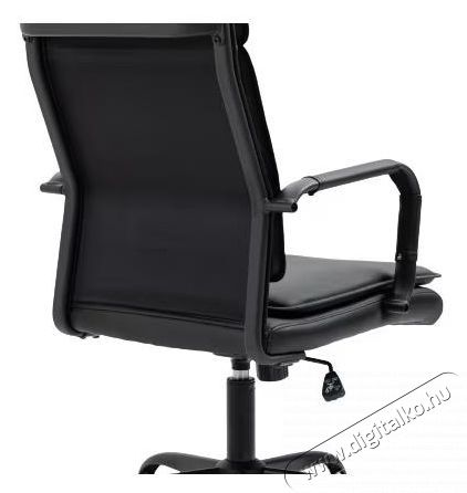 Kring irodai sz&eacute;k, PU, forg&oacute;, &aacute;ll&iacute;that&oacute; magass&aacute;g&uacute;, d&ouml;nthető, fekete Iroda &eacute;s sz&aacute;m&iacute;t&aacute;stechnika - Egy&eacute;b sz&aacute;m&iacute;t&aacute;stechnikai term&eacute;k - 537006