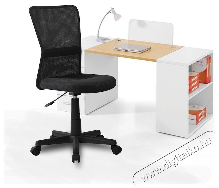 Kring Kor irodai forg&oacute;sz&eacute;k, Mesh, Fekete H&aacute;ztart&aacute;s / Otthon / K&uuml;lt&eacute;r - Egy&eacute;b h&aacute;ztart&aacute;si term&eacute;k - 536979