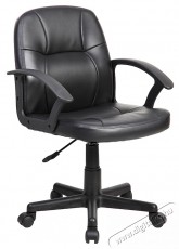 Kring Minsk Ergonomikus irodai sz&eacute;k, PU, Fekete H&aacute;ztart&aacute;s / Otthon / K&uuml;lt&eacute;r - Egy&eacute;b h&aacute;ztart&aacute;si term&eacute;k - 536982