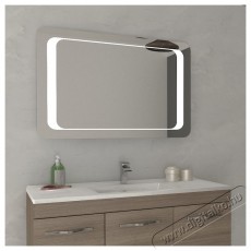 Kring t&uuml;k&ouml;r, LED vil&aacute;g&iacute;t&aacute;ssal, 60 x 90 x 2.9 cm - Sz&eacute;ps&eacute;g&aacute;pol&aacute;s / Eg&eacute;szs&eacute;g - T&uuml;k&ouml;r - 536974