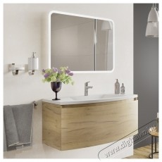 Kring t&uuml;k&ouml;r, LED vil&aacute;g&iacute;t&aacute;ssal, t&eacute;glalap, 70 x 100 x 2.9 cm - Sz&eacute;ps&eacute;g&aacute;pol&aacute;s / Eg&eacute;szs&eacute;g - T&uuml;k&ouml;r - 536973