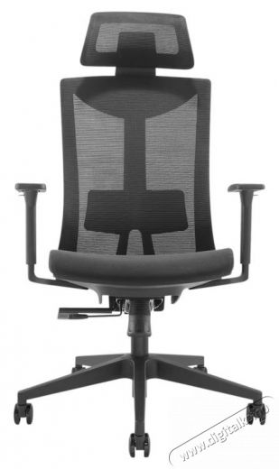 Kring Aaron Ergonomikus irodai sz&eacute;k, fekete Iroda &eacute;s sz&aacute;m&iacute;t&aacute;stechnika - Egy&eacute;b sz&aacute;m&iacute;t&aacute;stechnikai term&eacute;k - 536995