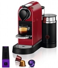 Krups XN7615SET Citiz & Milk Nespresso kávéfőző - piros Konyhai termékek - Kávéfőző / kávéörlő / kiegészítő - Kapszulás / podos kávéfőző - 352864