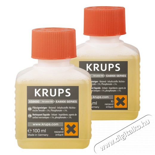 Krups XS900010 tisztító folyadék Konyhai termékek - Kávéfőző / kávéörlő / kiegészítő - Filter / tisztító / vízkőmentesítő - 294934