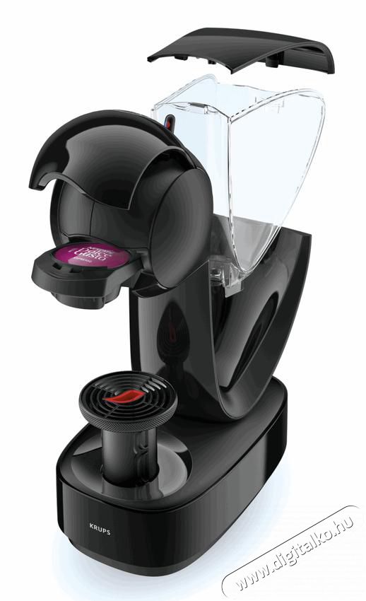Krups KP170831 Infinissima Dolce Gusto fekete kapszulás kávéfőző Konyhai termékek - Kávéfőző / kávéörlő / kiegészítő - Kapszulás / podos kávéfőző - 343176
