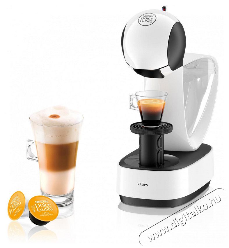 Krups KP170131 Infinissima Dolce Gusto fehér kapszulás kávéfőző Újdonságok - Új termékek - 343174