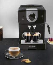 Krups XP320830 Opio eszpresszó kávéfőző - fekete Konyhai termékek - Kávéfőző / kávéörlő / kiegészítő - Presszó kávéfőző - 365960