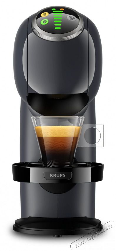 Krups KP340B10 Nescaf&eacute; Dolce Gusto Genio S Plus Kapszul&aacute;s k&aacute;v&eacute;főző, 1500W, 15 bar, sz&uuml;rke  Konyhai term&eacute;kek - K&aacute;v&eacute;főző / k&aacute;v&eacute;&ouml;rlő / kieg&eacute;sz&iacute;tő - Kapszul&aacute;s / podos k&aacute;v&eacute;főző - 495951