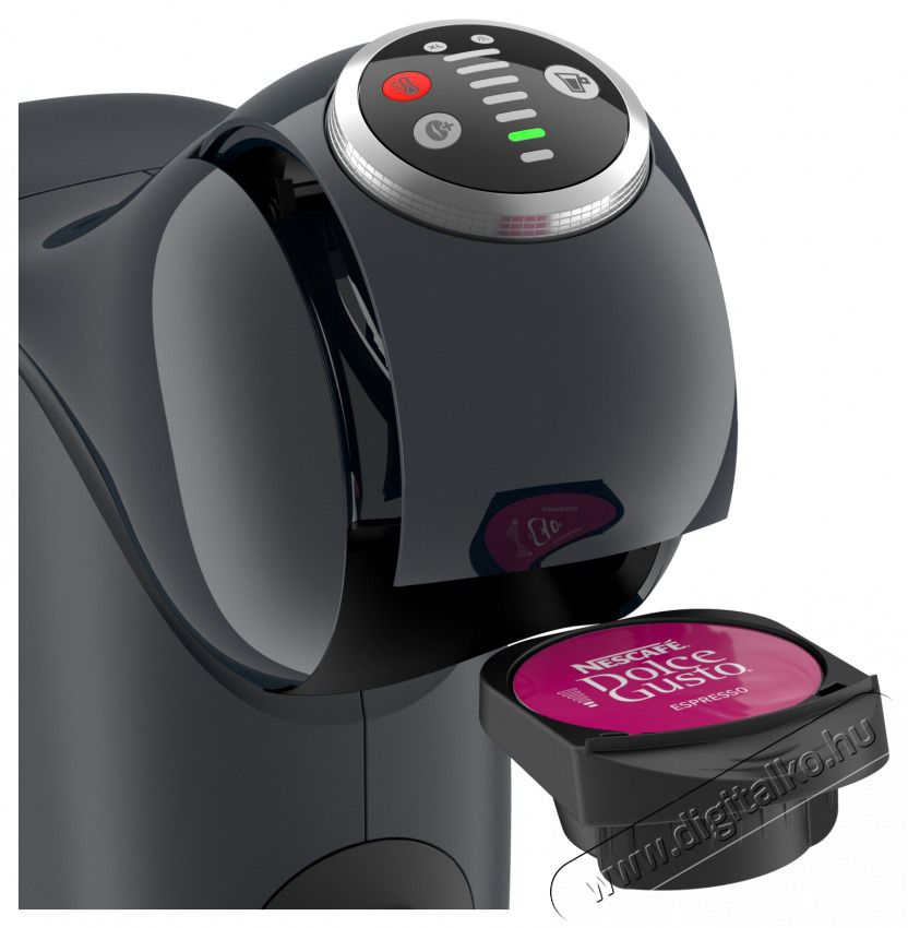 Krups KP340B10 Nescaf&eacute; Dolce Gusto Genio S Plus Kapszul&aacute;s k&aacute;v&eacute;főző, 1500W, 15 bar, sz&uuml;rke  Konyhai term&eacute;kek - K&aacute;v&eacute;főző / k&aacute;v&eacute;&ouml;rlő / kieg&eacute;sz&iacute;tő - Kapszul&aacute;s / podos k&aacute;v&eacute;főző - 495951
