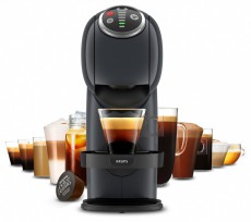 Krups KP340B10 Nescaf&eacute; Dolce Gusto Genio S Plus Kapszul&aacute;s k&aacute;v&eacute;főző, 1500W, 15 bar, sz&uuml;rke  Konyhai term&eacute;kek - K&aacute;v&eacute;főző / k&aacute;v&eacute;&ouml;rlő / kieg&eacute;sz&iacute;tő - Kapszul&aacute;s / podos k&aacute;v&eacute;főző - 495951