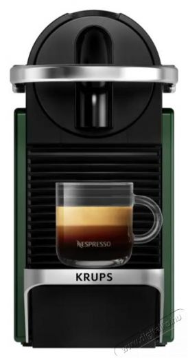 Krups XN306310 Nespresso Pixie zöld kapszulás kávéfőző Konyhai termékek - Kávéfőző / kávéörlő / kiegészítő - Kapszulás / podos kávéfőző - 502043