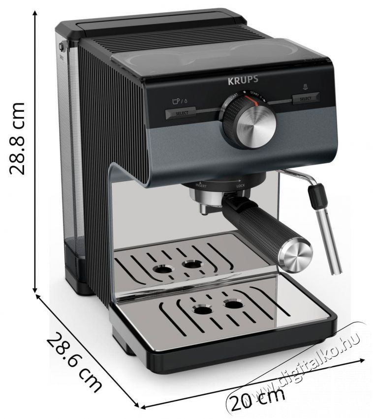 Krups XP384G10 Authentic Bullet Dark &Uacute;jdons&aacute;gok - &Uacute;j term&eacute;kek - 512691