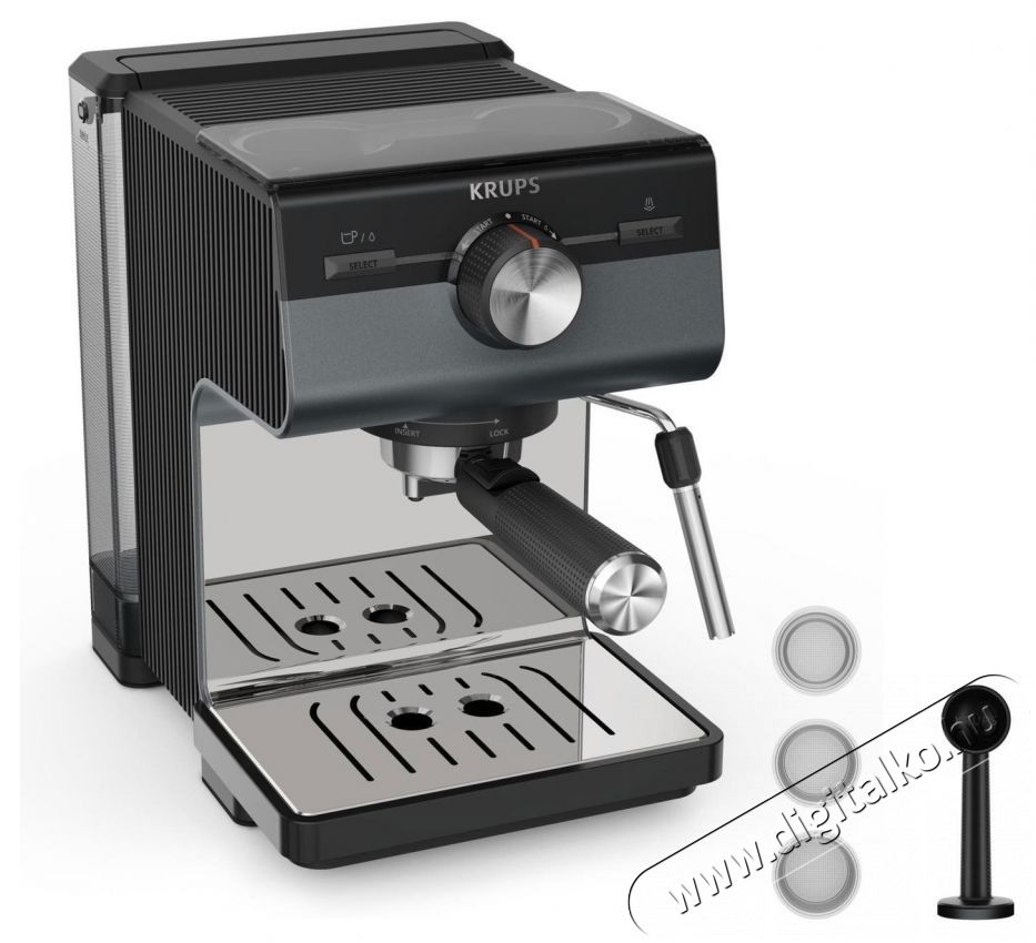 Krups XP384G10 Authentic Bullet Dark &Uacute;jdons&aacute;gok - &Uacute;j term&eacute;kek - 512691