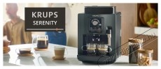 Krups EA4008E0 Serenity Black automata k&aacute;v&eacute;főző Konyhai term&eacute;kek - K&aacute;v&eacute;főző / k&aacute;v&eacute;&ouml;rlő / kieg&eacute;sz&iacute;tő - Automata k&aacute;v&eacute;főző - 540014
