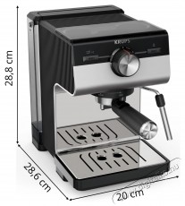 Krups XP384E10 Authentic+ ez&uuml;st espresso k&aacute;v&eacute;főző &Uacute;jdons&aacute;gok - &Uacute;j term&eacute;kek - 538951