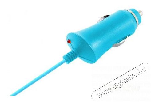 Ksix Micro USB A1 autós töltő - kék Mobil / Kommunikáció / Smart - Mobiltelefon kiegészítő / tok - Hálózati-, autós töltő