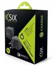 Ksix USB fali töltő adapter 5V 2.4a, 9V 1.5A, 12V 1.2A Háztartás / Otthon / Kültér - Világítás / elektromosság - Hálózati elosztó / hosszabbító / adapter - 317611