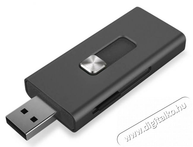 Ksix BXLINKIP Lighting csatlakozós MicroSD olvasó Memória kártya / Pendrive - Kártya olvasó - 318005