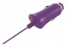 Ksix Micro USB A1 autós töltő - lila Mobil / Kommunikáció / Smart - Mobiltelefon kiegészítő / tok - Hálózati-, autós töltő - 318026
