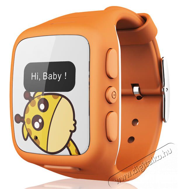 Ksix BXKIDSF02 Kidsafe Watch okosóra gyerekeknek - narancs Mobil / Kommunikáció / Smart - Okos eszköz - Okosóra - 318012