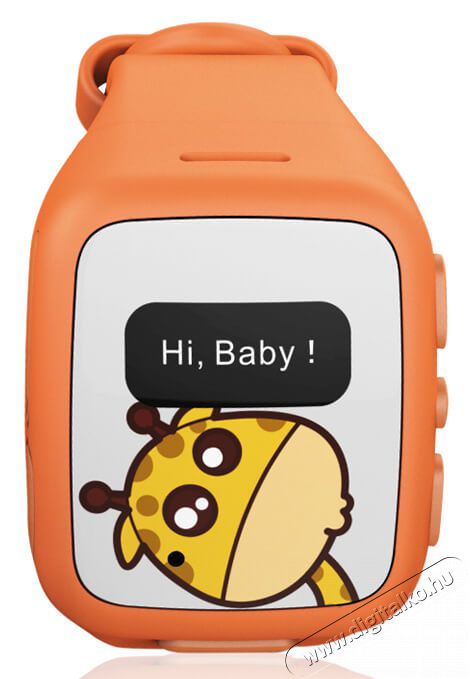 Ksix BXKIDSF02 Kidsafe Watch okosóra gyerekeknek - narancs Mobil / Kommunikáció / Smart - Okos eszköz - Okosóra - 318012