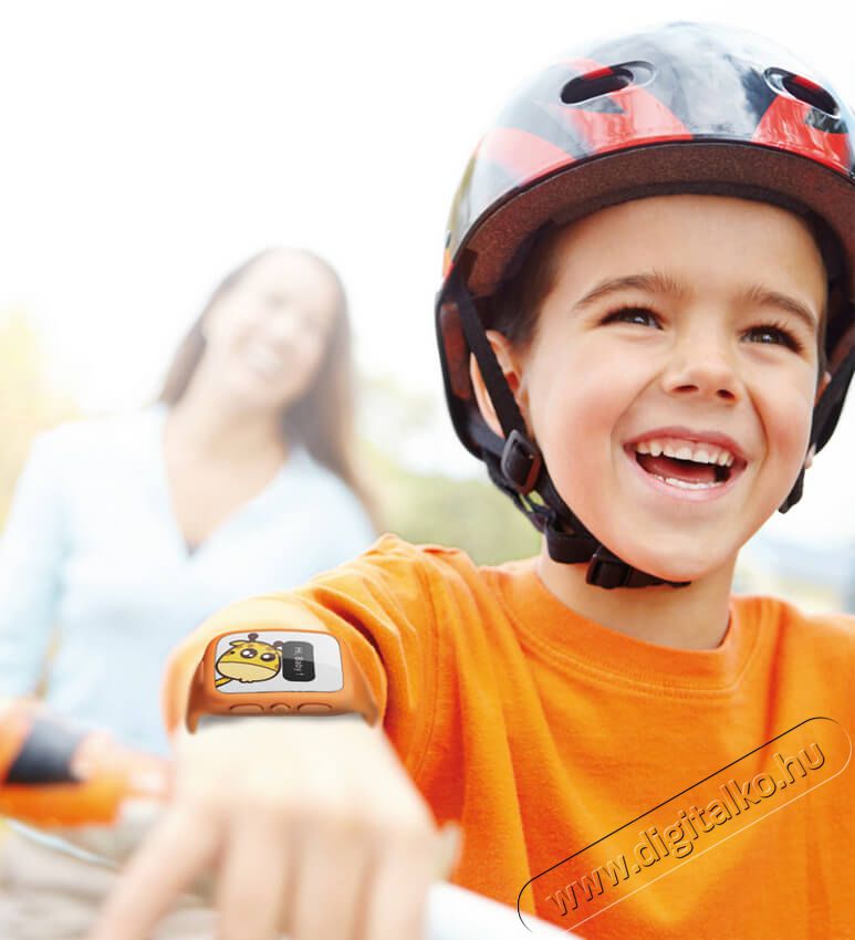 Ksix BXKIDSF02 Kidsafe Watch okosóra gyerekeknek - narancs Mobil / Kommunikáció / Smart - Okos eszköz - Okosóra - 318012