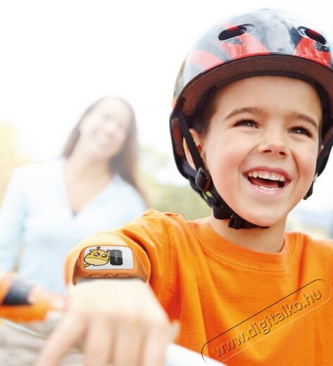 Ksix BXKIDSF02 Kidsafe Watch okosóra gyerekeknek - narancs Mobil / Kommunikáció / Smart - Okos eszköz - Okosóra - 318012