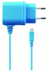 Ksix Micro USB A1 fali töltő - kék Mobil / Kommunikáció / Smart - Mobiltelefon kiegészítő / tok - Hálózati-, autós töltő - 318006