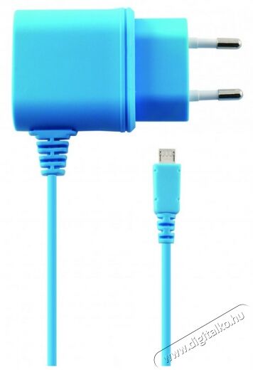 Ksix Micro USB A1 fali töltő - kék Mobil / Kommunikáció / Smart - Mobiltelefon kiegészítő / tok - Hálózati-, autós töltő - 318006