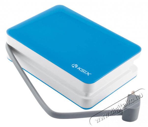 Ksix BXBA4000CIAZ PowerLive Powerbank beépített MicroUSB kábellel - kék Mobil / Kommunikáció / Smart - Powerbank / Külső akkumulátor és töltő - 318064