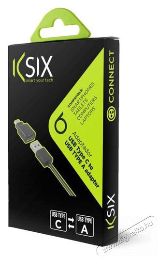 Ksix USB 3.0/USB 3.1 Type C Adapter Memória kártya / Pendrive - Adapter - 400995