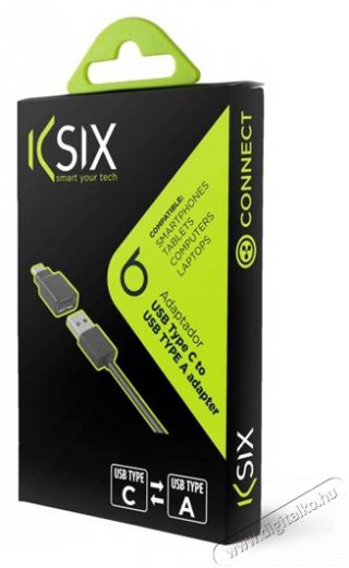 Ksix USB 3.0/USB 3.1 Type C Adapter Memória kártya / Pendrive - Adapter - 400995