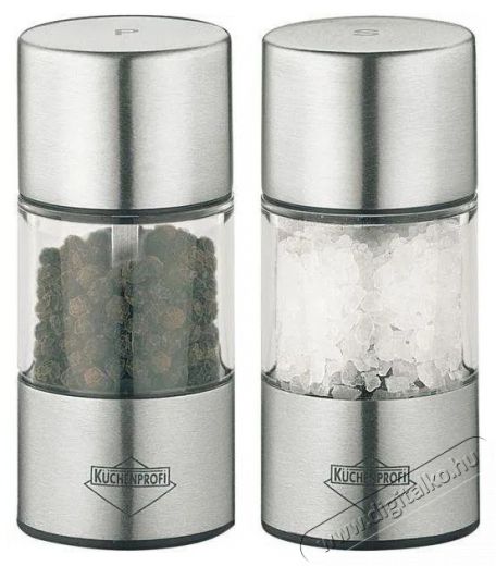 Küchenprofi Salt and pepper mill Küchenprofi Vienna 8,5 cm Konyhai termékek - Konyhai kisgép (előkészítés / feldolgozás) - Aprító / daráló - 527399