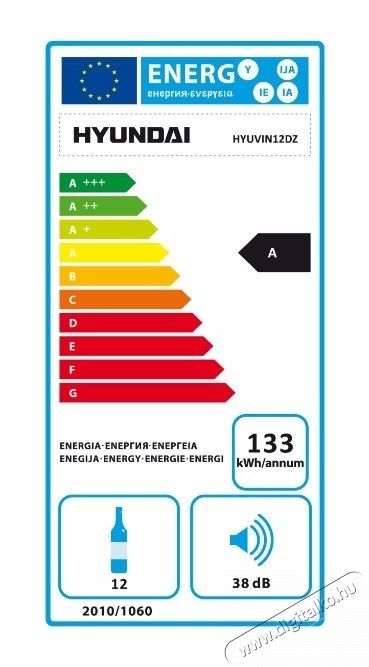 la Sommeliere la Sommeliere CVD102DZ 102 palackos, 2 z&oacute;n&aacute;s kompresszoros borhűtő &Uacute;jdons&aacute;gok - Legfrissebb term&eacute;kek - 347459
