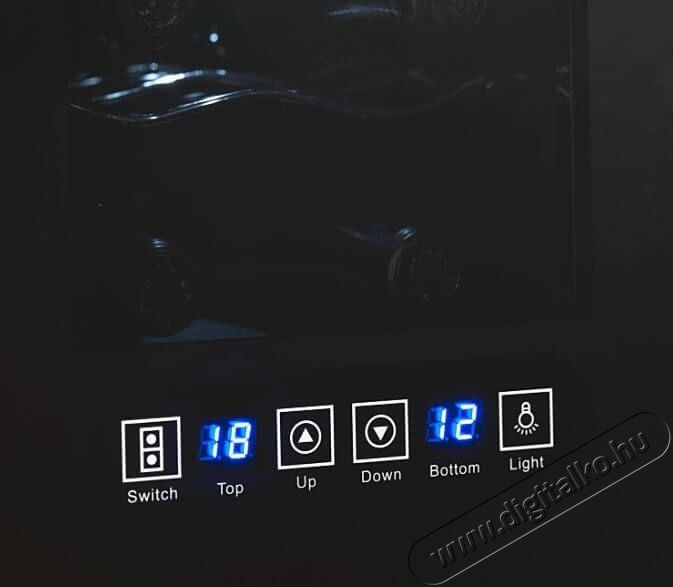 la Sommeliere la Sommeliere CVD102DZ 102 palackos, 2 z&oacute;n&aacute;s kompresszoros borhűtő &Uacute;jdons&aacute;gok - Legfrissebb term&eacute;kek - 347459