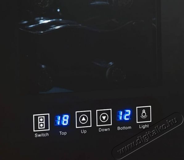 la Sommeliere la Sommeliere CVD102DZ 102 palackos, 2 z&oacute;n&aacute;s kompresszoros borhűtő &Uacute;jdons&aacute;gok - Legfrissebb term&eacute;kek - 347459