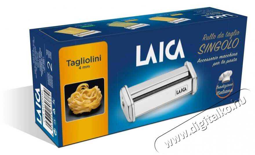 Laica APM0040 TÉSZTAGÉP VÁGÓFEJ SZÉLESMETÉLT Konyhai termékek - Konyhai kisgép (előkészítés / feldolgozás) - Szeletelő / reszelő gép - 331983