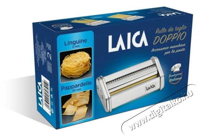 Laica APM0060 TÉSZTAGÉP VÁGÓFEJ SPATETTI Konyhai termékek - Konyhai kisgép (előkészítés / feldolgozás) - Szeletelő / reszelő gép - 331985