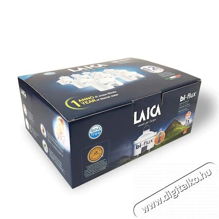 Laica 12 db-os Bi-flux univerzális vízszűrőbetét csomag (F12MES0) Konyhai termékek - Vízszűrő - Kiegészítő - 381546