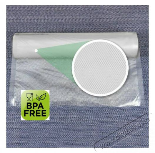 Laica légcsatornás BPA mentes vákuum csomagoló tömlő 20x600 cm, 2 db (VT35080) Konyhai termékek - Fóliahegesztő - Vákumfólia - 381585